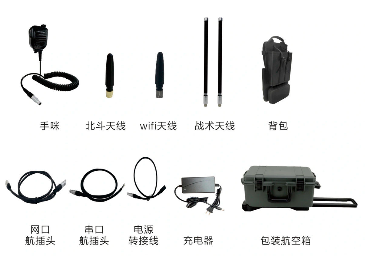 背负式单兵自组网电电台配件 背负式单兵自组网电电台配件